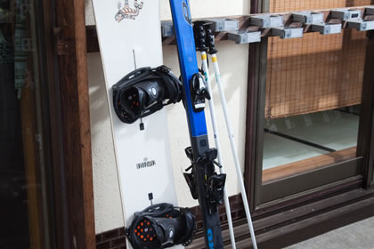 スキー用ロッカー・乾燥室